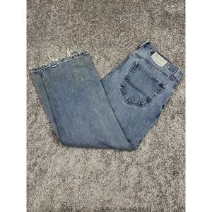 Vintage Tommy Hilfiger Freedom Jeans‎ 38x30 Y2K Grunge Distressed Baggy Thrashed